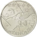 France, 10 Euro, Rhône Alpes, 2010, MS(64), Silver, KM:1670
