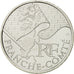 France, 10 Euro, Franche-Comté, 2010, MS(64), Silver, KM:1653