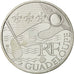 France, 10 Euro, Guadeloupe, 2010, MS(64), Silver, KM:1655