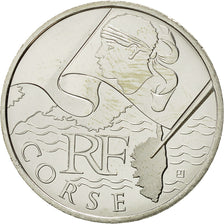 France, 10 Euro, Corse, 2010, MS(64), Silver, KM:1658