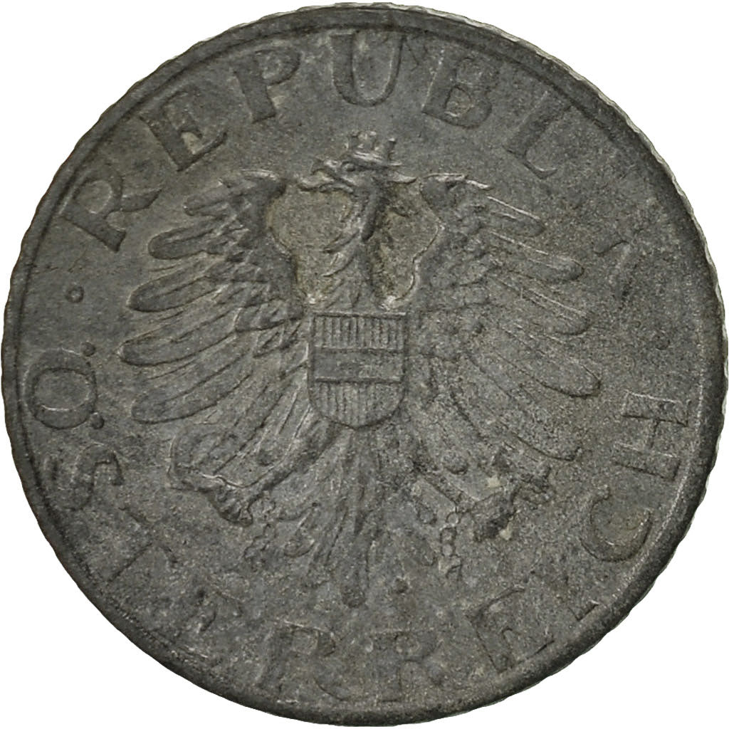 Coin, Austria, 5 Groschen, 1968, EF(40-45), Zinc, KM:2875