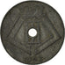 Moneta, Belgio, 10 Centimes, 1943, BB, Zinco, KM:125