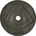 Moneta, Belgia, 10 Centimes, 1943, EF(40-45), Cynk, KM:125