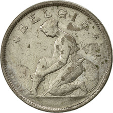Monnaie, Belgique, 2 Francs, 2 Frank, 1923, TB, Nickel, KM:92