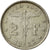 Moneda, Bélgica, 2 Francs, 2 Frank, 1923, BC+, Níquel, KM:92