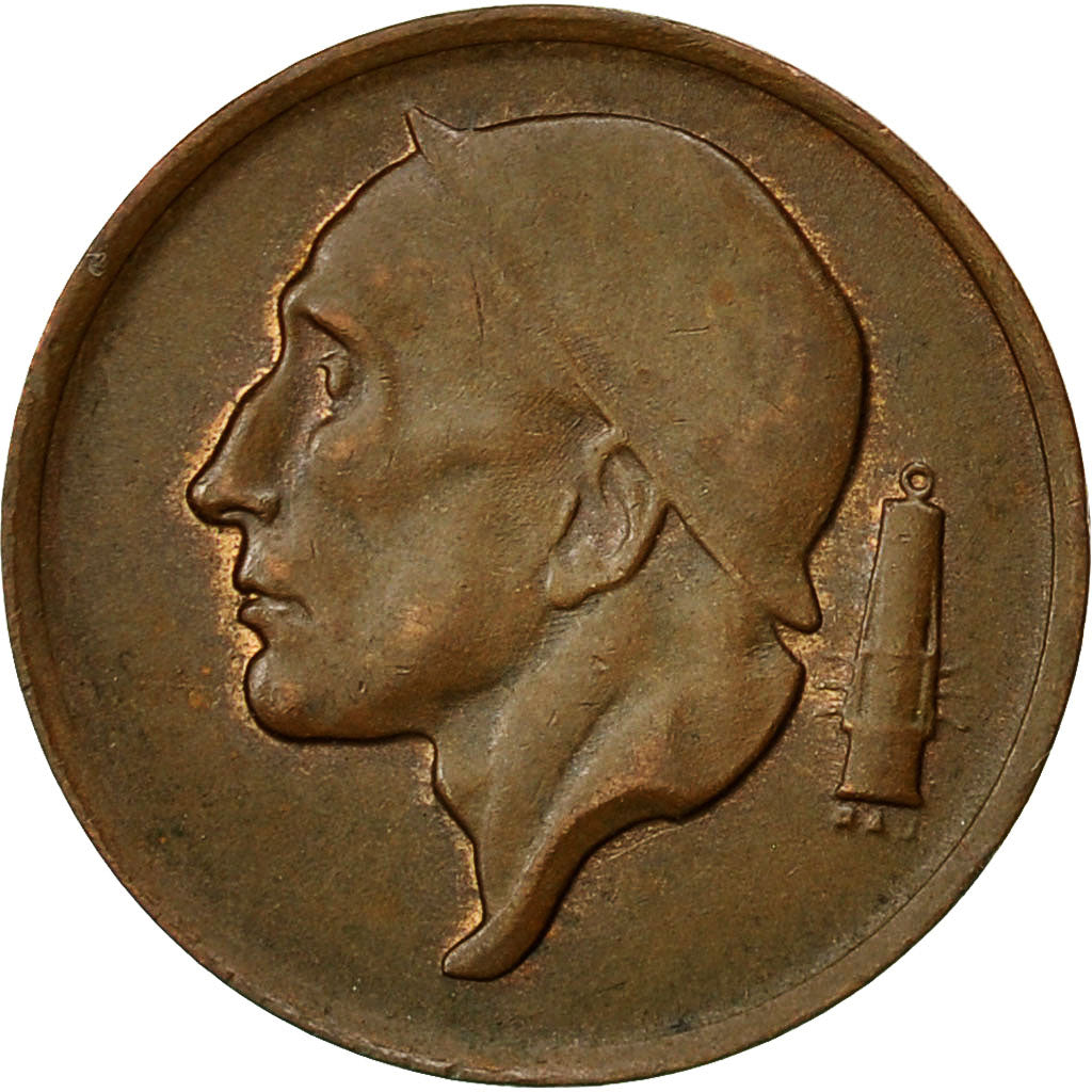 Coin, Belgium, Baudouin I, 50 Centimes, 1966, EF(40-45), Bronze, KM:148.1