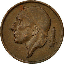 Coin, Belgium, 50 Centimes, 1958, EF(40-45), Bronze, KM:145