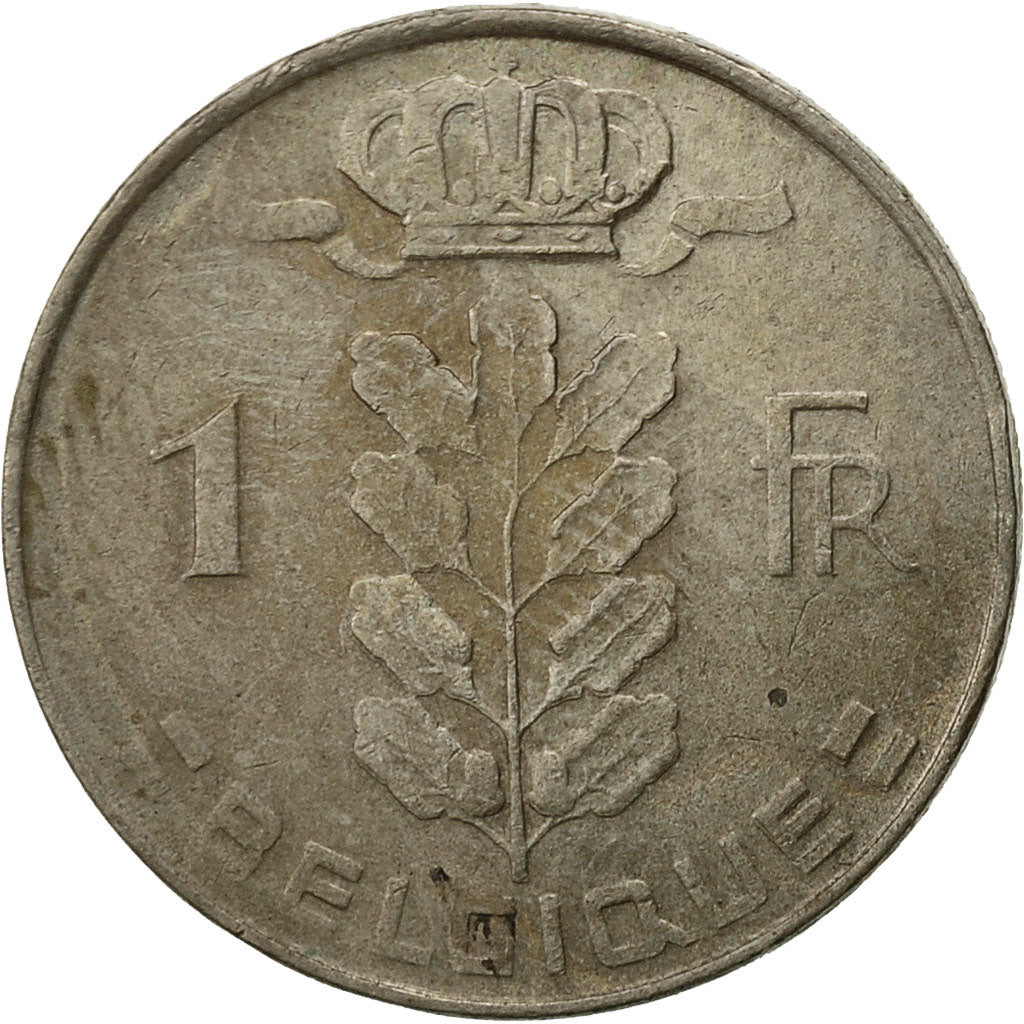 Coin, Belgium, Franc, 1972, VF(20-25), Copper-nickel, KM:142.1