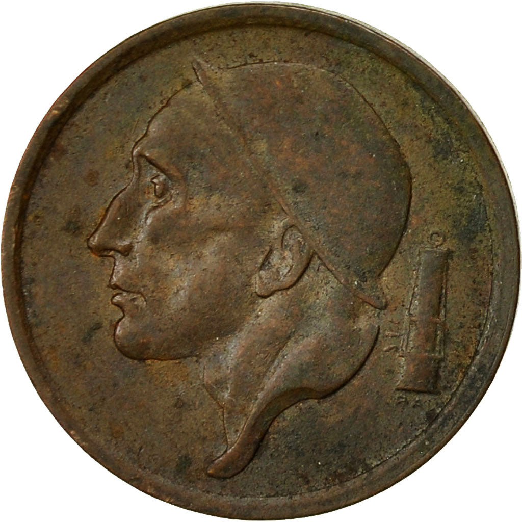 Coin, Belgium, 20 Centimes, 1953, EF(40-45), Bronze, KM:146
