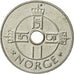 Moneta, Norwegia, Harald V, Krone, 1998, EF(40-45), Miedź-Nikiel, KM:462