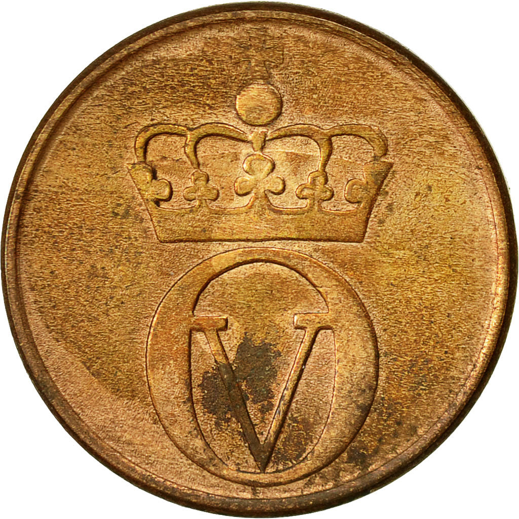 Monnaie, Norvège, Olav V, 2 Öre, 1967, TTB, Bronze, KM:410