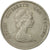 Moneta, Państwa Wschodnich Karaibów, Elizabeth II, 25 Cents, 1989, EF(40-45)