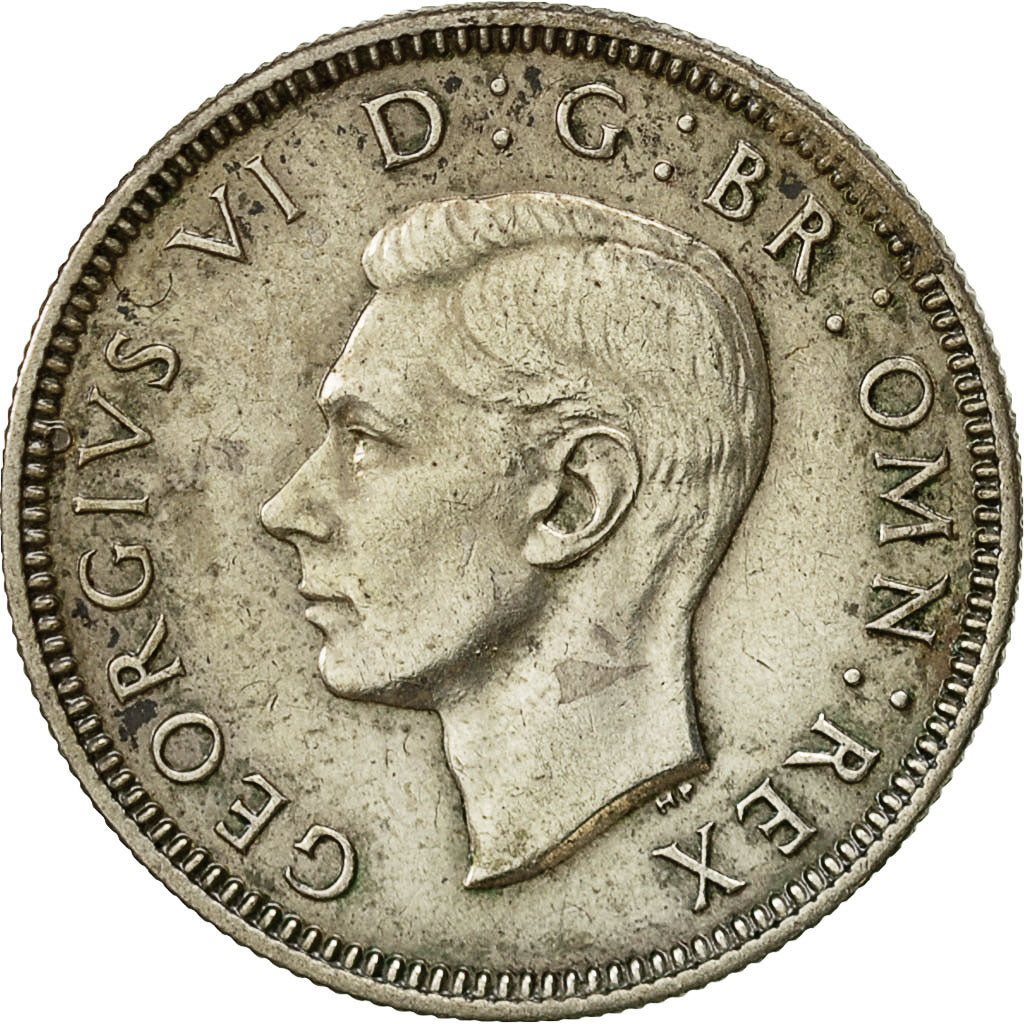 Coin, Great Britain, George VI, Shilling, 1938, EF(40-45), Silver, KM:853