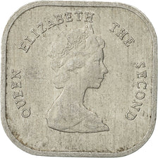 Coin, East Caribbean States, Elizabeth II, 2 Cents, 1987, EF(40-45), Aluminum