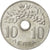 Munten, Griekenland, 10 Lepta, 1969, ZF, Aluminium, KM:78