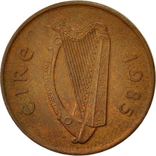Moneta, REPUBBLICA D’IRLANDA, 2 Pence, 1985, BB, Bronzo, KM:21