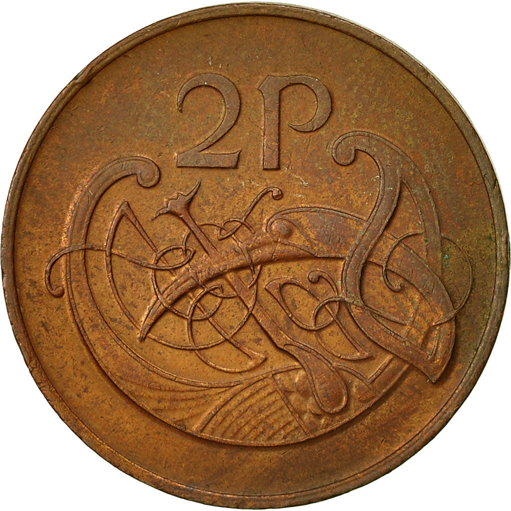 Münze, IRELAND REPUBLIC, 2 Pence, 1985, SS, Bronze, KM:21