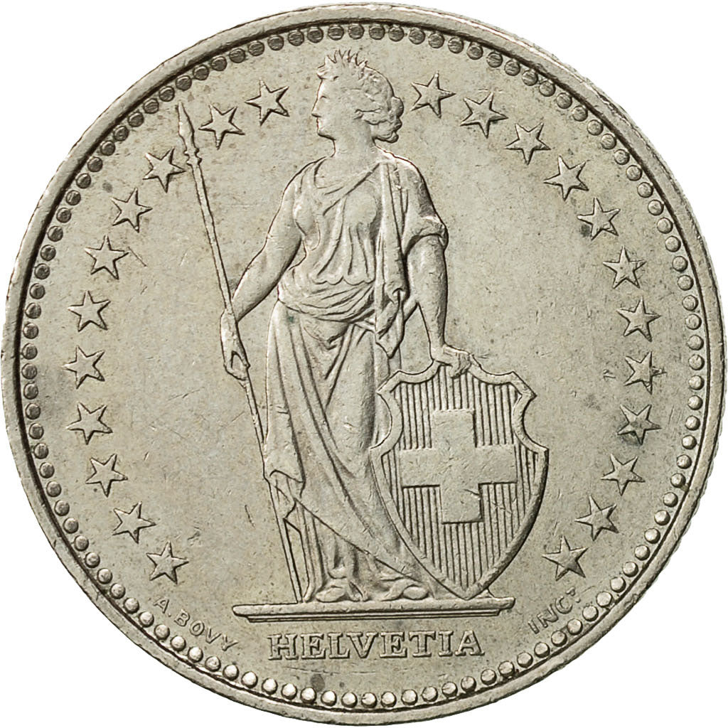 Moneda, Suiza, Franc, 1993, Bern, MBC, Cobre - níquel, KM:24a.3