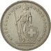 Coin, Switzerland, 2 Francs, 1987, Bern, EF(40-45), Copper-nickel, KM:21a.3