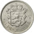 Coin, Luxembourg, Jean, 25 Centimes, 1967, EF(40-45), Aluminum, KM:45a.1