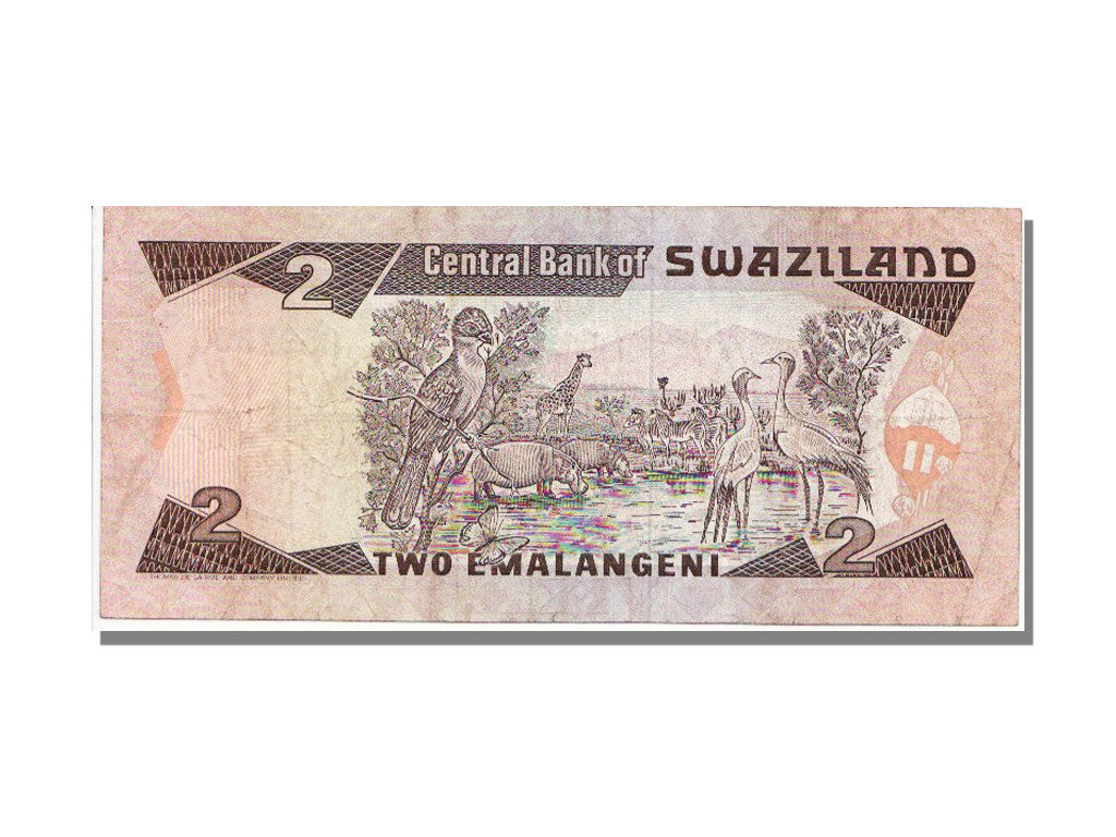 Swaziland, 2 Emalangeni, UNC(65-70)