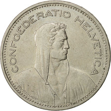 Coin, Switzerland, 5 Francs, 1986, Bern, EF(40-45), Copper-nickel, KM:40a.3
