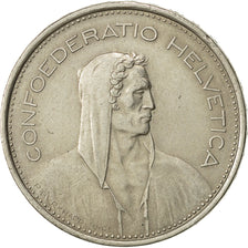 Coin, Switzerland, 5 Francs, 1968, Bern, EF(40-45), Copper-nickel, KM:40a.1