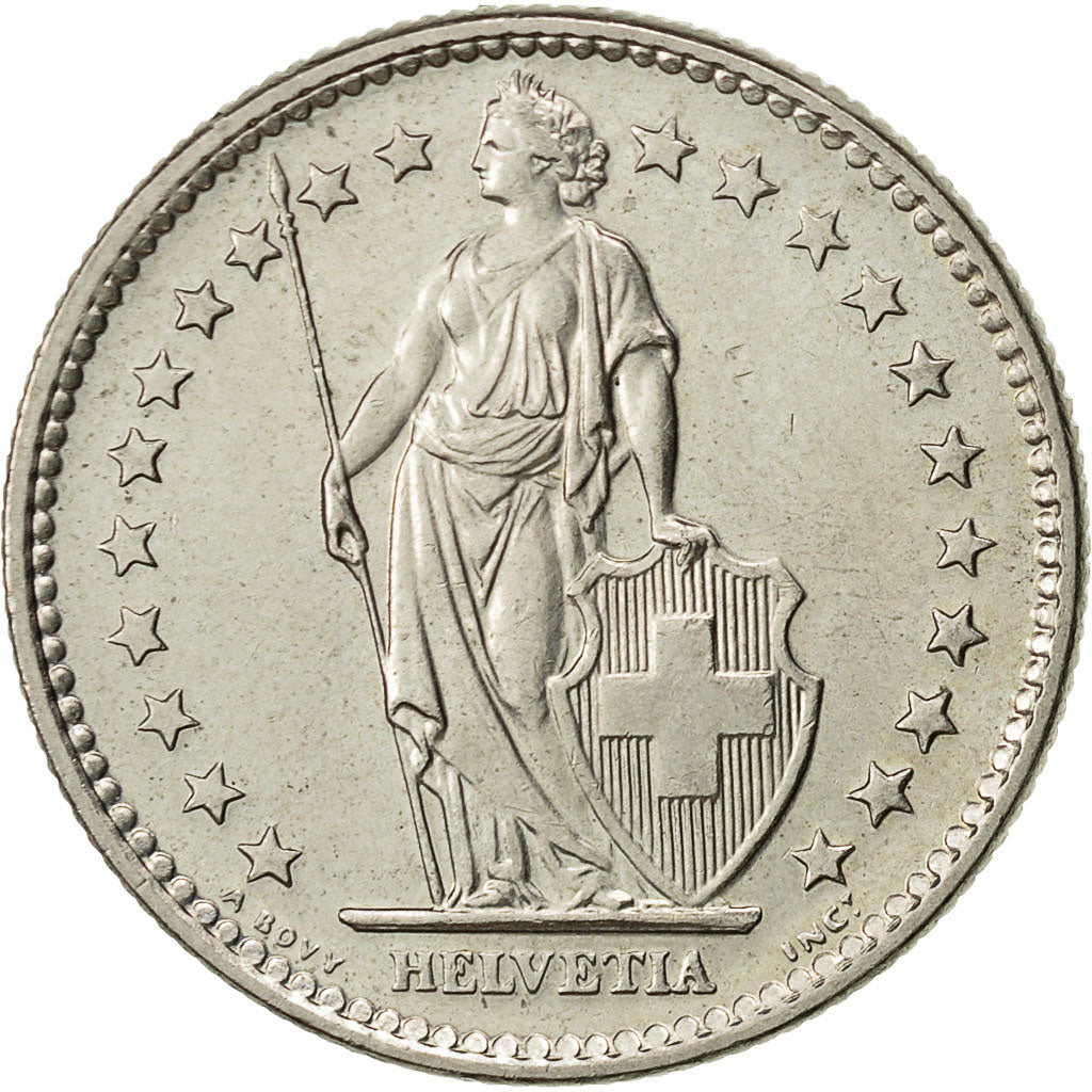 Monnaie, Suisse, 2 Francs, 1972, Bern, TTB, Copper-nickel, KM:21a.1