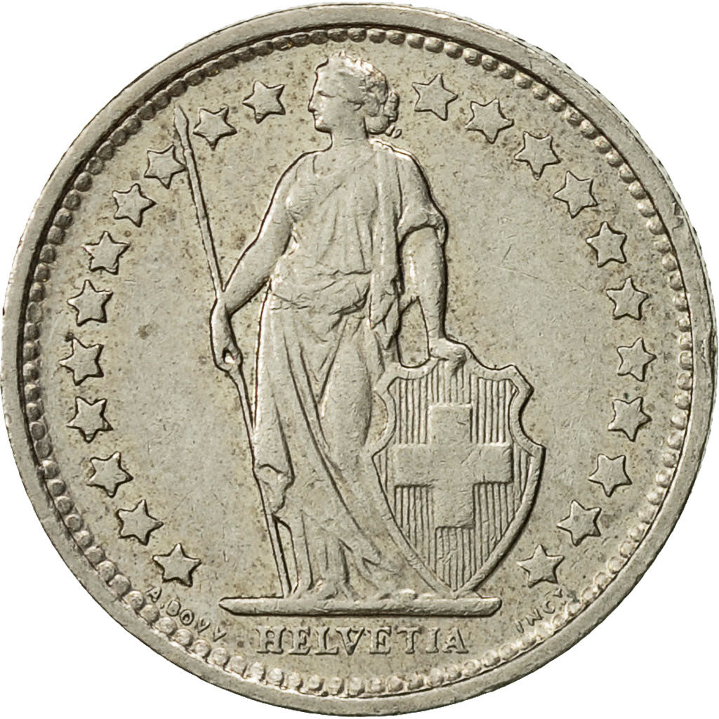 Monnaie, Suisse, 1/2 Franc, 1972, Bern, TTB+, Copper-nickel, KM:23a.1