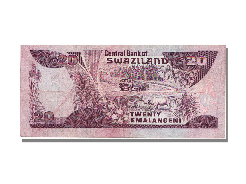 Swaziland, 20 Emalangeni, 1992, BB