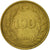 Coin, Turkey, 100 Lira, 1990, VF(20-25), Aluminum-Bronze, KM:988