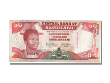 Swaziland, 50 Emalangeni, 1990, KM #22a, AU(55-58), A737476