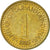 Moneta, Jugosławia, Dinar, 1985, EF(40-45), Mosiądz niklowy, KM:86