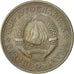 Monnaie, Yougoslavie, 5 Dinara, 1975, TTB, Copper-Nickel-Zinc, KM:58