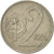 Moneda, Checoslovaquia, 2 Koruny, 1973, MBC, Cobre - níquel, KM:75