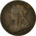 Moneta, Wielka Brytania, Victoria, Penny, 1900, F(12-15), Bronze, KM:790