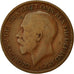 Coin, Great Britain, George V, Penny, 1919, F(12-15), Bronze, KM:810