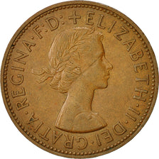 Coin, Great Britain, Elizabeth II, Penny, 1961, VF(20-25), Bronze, KM:897