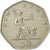 Moneta, Gran Bretagna, Elizabeth II, 50 New Pence, 1969, BB, Rame-nichel, KM:913