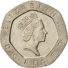 Monnaie, Grande-Bretagne, Elizabeth II, 20 Pence, 1993, TTB, Copper-nickel