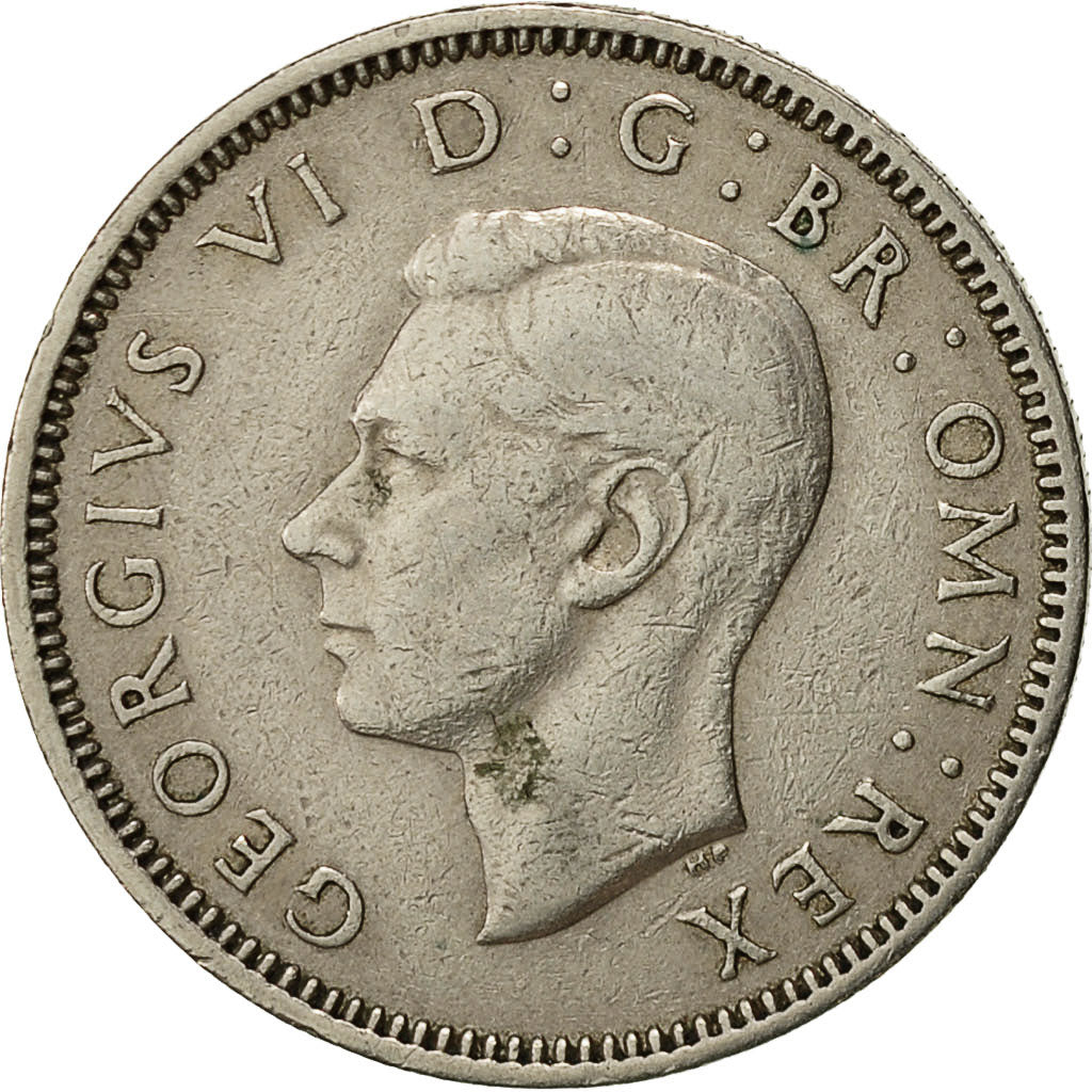 Münze, Großbritannien, George VI, Shilling, 1950, SS, Copper-nickel, KM:877