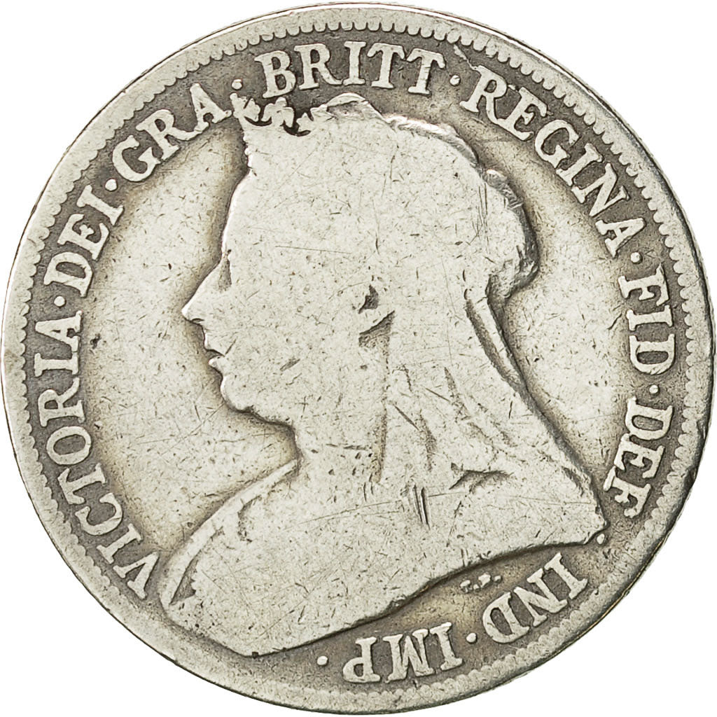 Coin, Great Britain, Victoria, Shilling, 1895, VF(20-25), Silver, KM:780