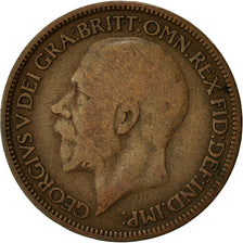 Coin, Great Britain, George V, 1/2 Penny, 1926, EF(40-45), Bronze, KM:824