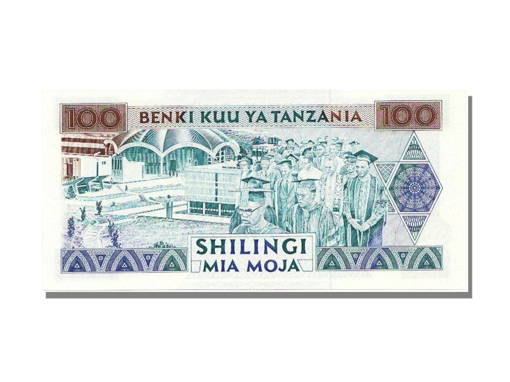 Tanzania, 100 Shilingi, 1993, KM #24, UNC(65-70), QY843490
