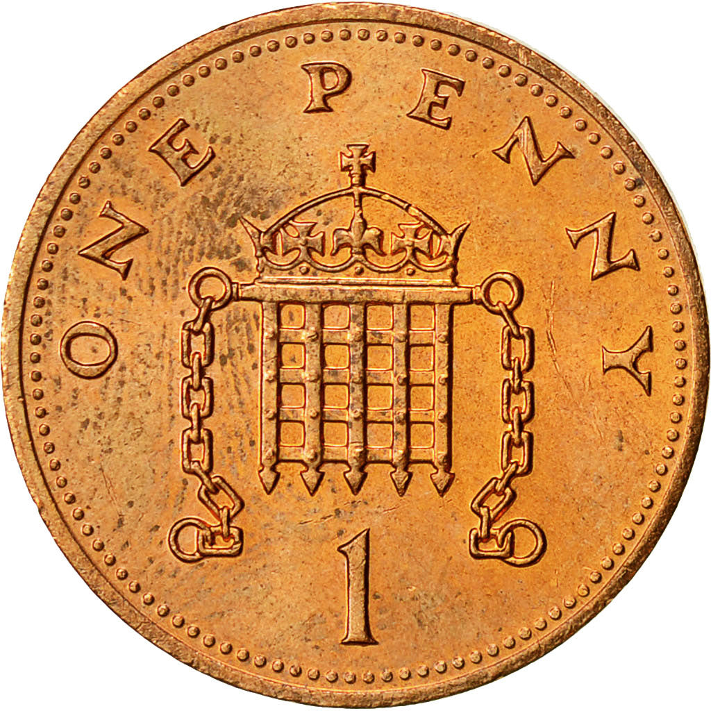Moneta, Gran Bretagna, Elizabeth II, Penny, 1990, SPL, Bronzo, KM:935