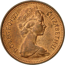 Moneta, Gran Bretagna, Elizabeth II, New Penny, 1973, SPL-, Bronzo, KM:915