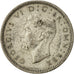 Moneta, Gran Bretagna, George VI, 6 Pence, 1945, MB, Argento, KM:852