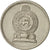 Moneta, Sri Lanka, 50 Cents, 1991, BB, Rame-nichel, KM:135.2