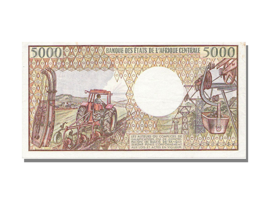 Tchad, 5000 Francs 1984-85