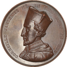 France, Medal, Cornelius Jansen, Religions & beliefs, Jouvenel, MS(63), Copper